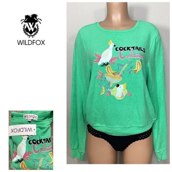 New. WILDFOX cocktails beach jumper. Small. Retails $98 - Picture 7 of 9
